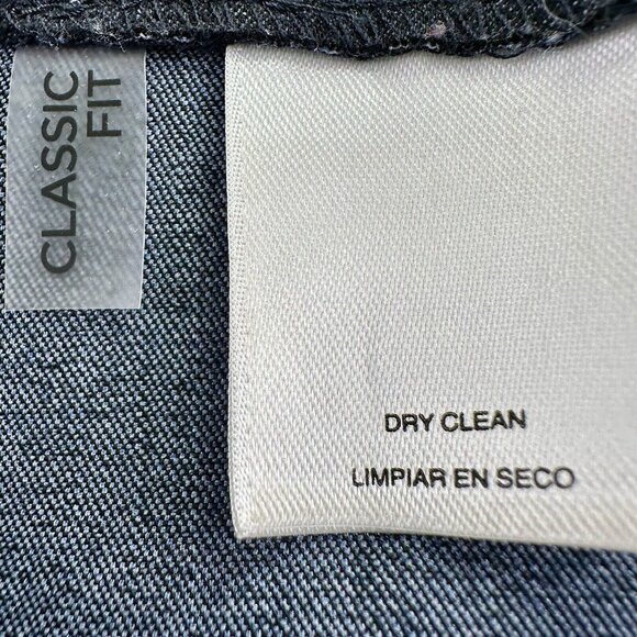 Jones Studio Separates Classic Fit Pants Women's Size 16W Charcoal Poly Elastic - Picture 9 of 13